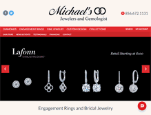 Tablet Screenshot of michaelsjewels.com